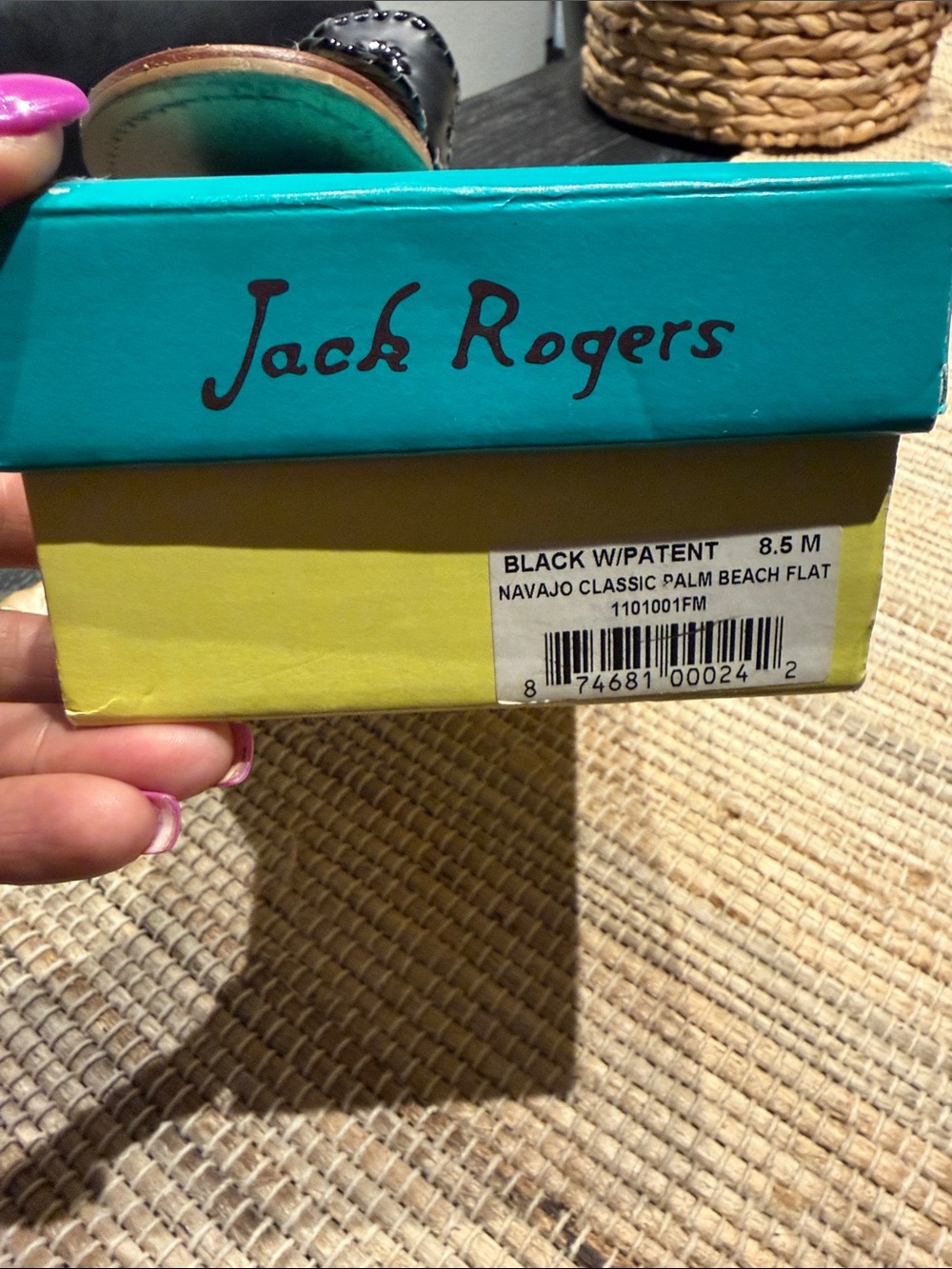🇺🇸🎉REPOST- Jack Rogers Black Sandals - Picture 3 of 6
